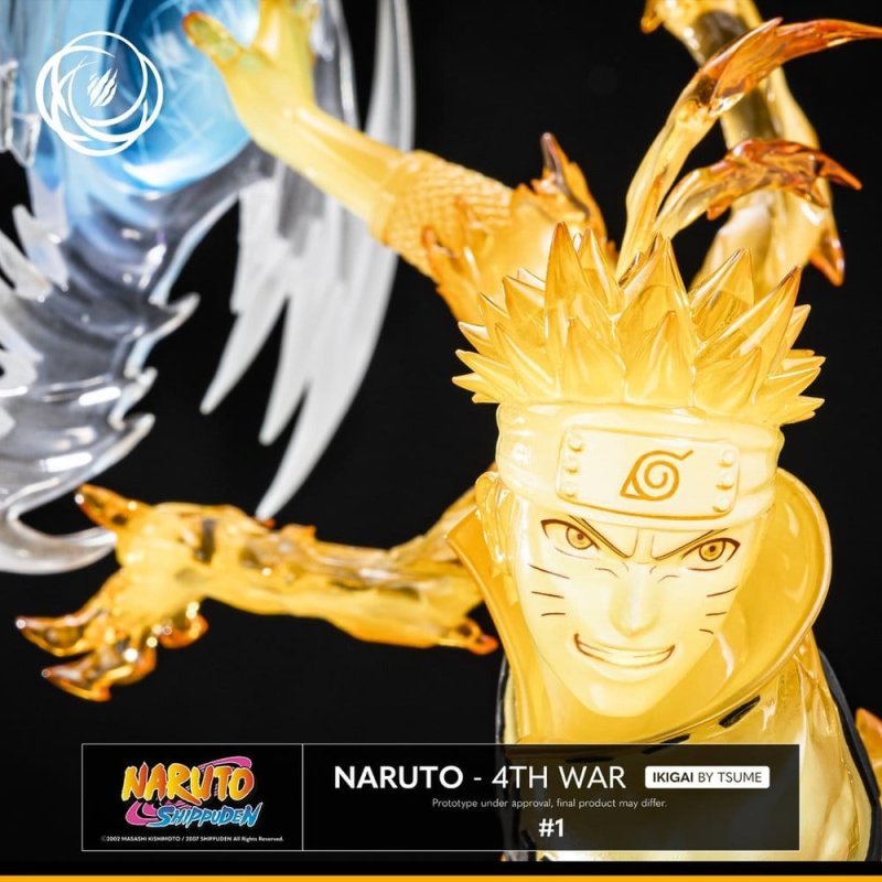 Naruto Shippuden - Statue IKIGAI Naruto 4th War - Édition Ultimate