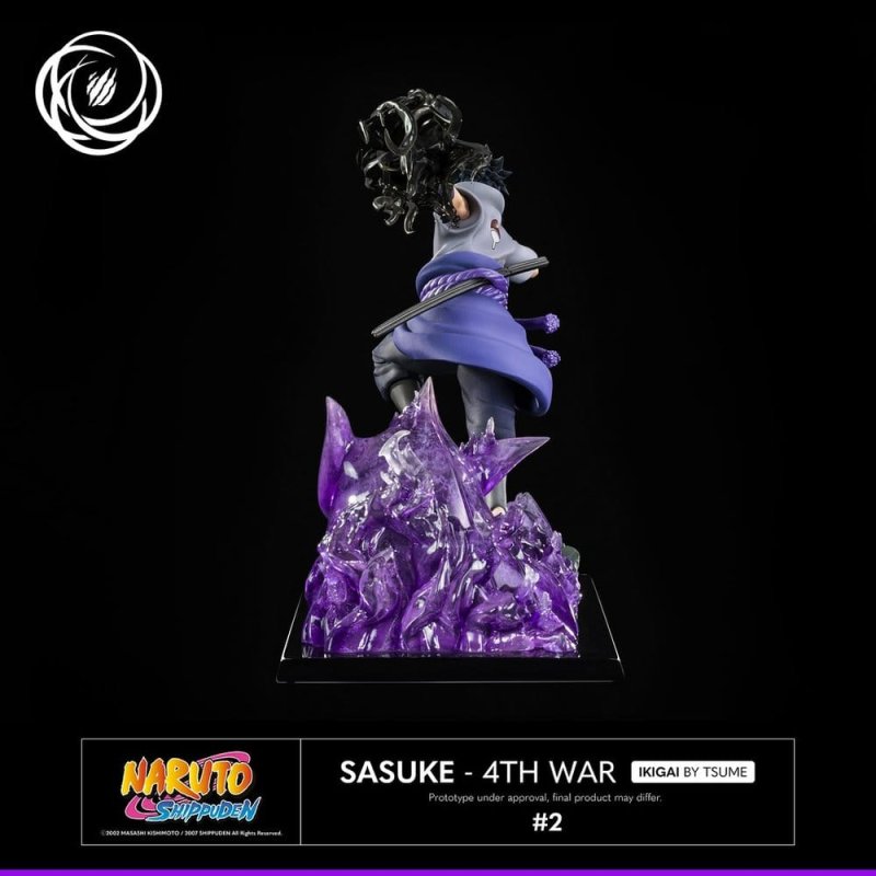 Naruto Shippuden - Statue IKIGAI Sasuke 4th War - Édition Ultimate