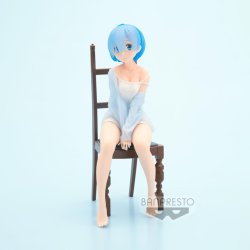 RE:ZERO - Rem - Figurine Relax Time 20cm