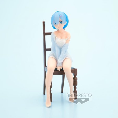 RE:ZERO - Rem - Figurine Relax Time 20cm