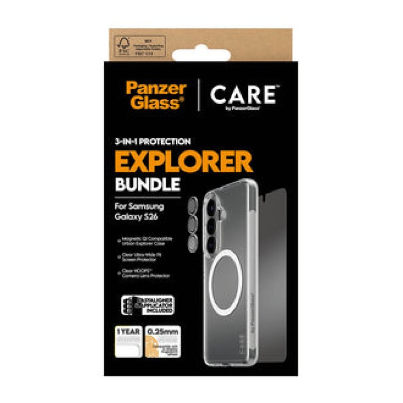 PanzerGlass CARE 3-in-1 Set Samsung Galaxy S26