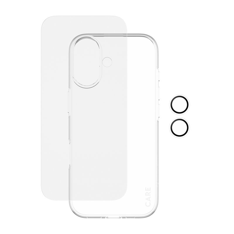 PanzerGlass SAFE. | CARE™ by 3-in-1 Combo Bundle iPhone 17