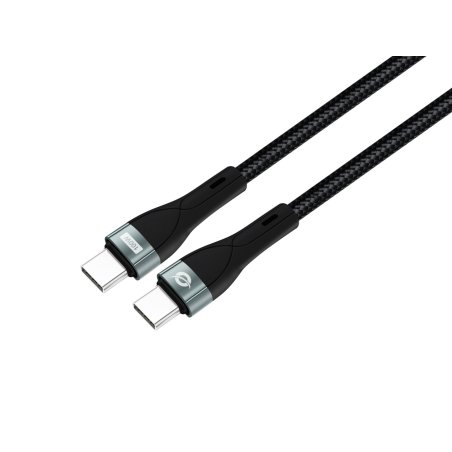 Conceptronic ETTA01B12 câble USB USB 2.0 1,2 m USB C 0,48 Gbit/s 100 W Noir