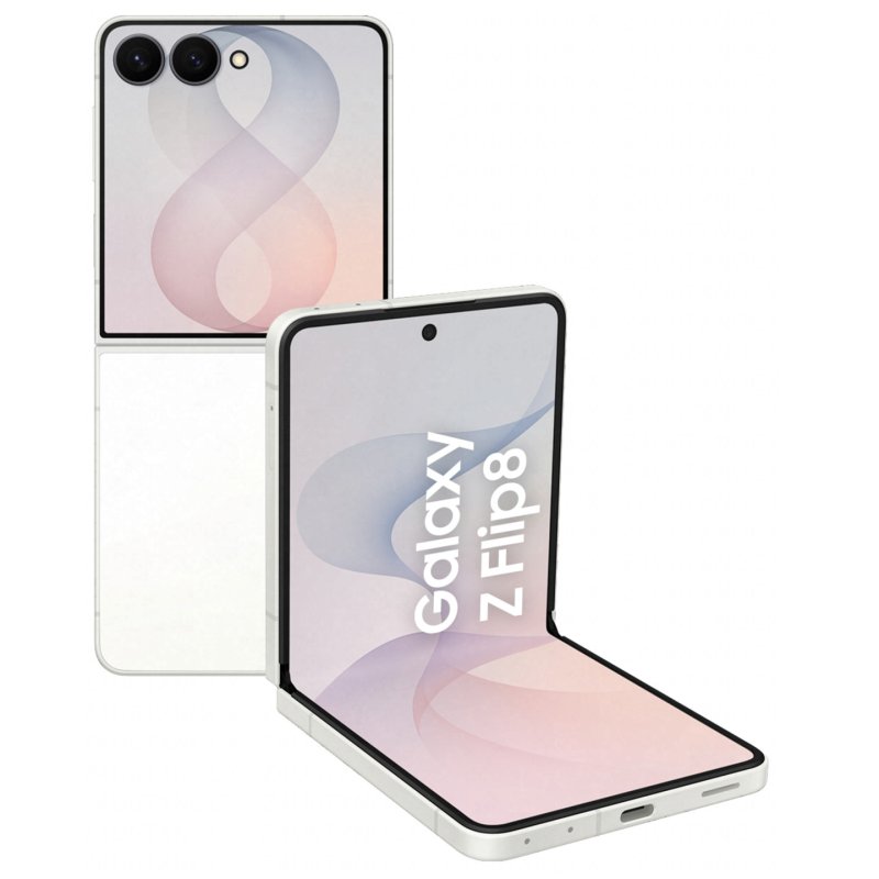 Samsung Galaxy Z Flip8 17,5 cm (6.9") Double SIM 5G USB Type-C 12 Go 512 Go 4300 mAh Crème
