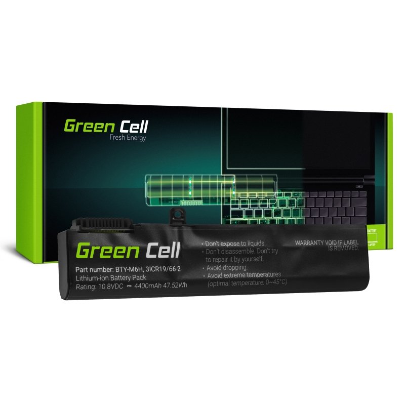 Green Cell MS16 laptop spare part Battery
