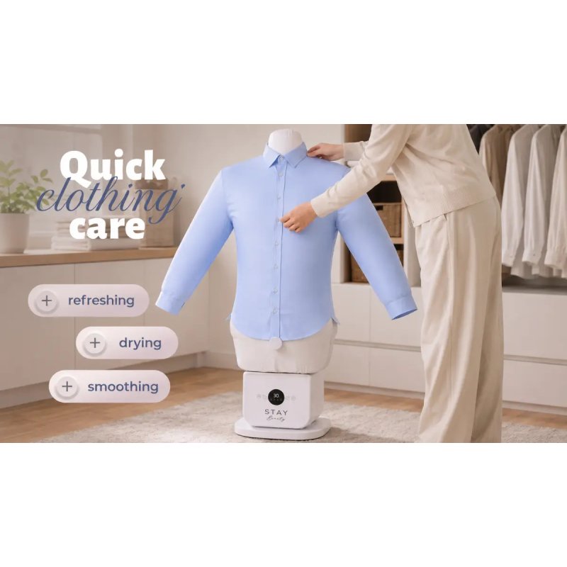 StayBeauty by Extralink, Bügelpuppe für Kleidung, 1400W