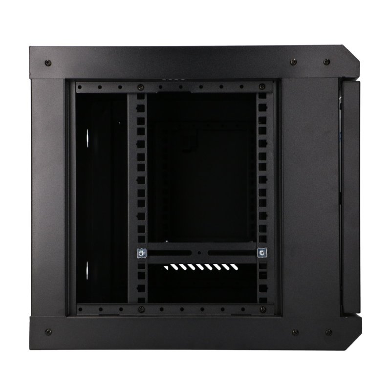 Extralink LITE 6U 530X400 WALL-MOUNTED RACKMOUNT CABINET BLACK Supports autoportants, muraux ou au sol Noir