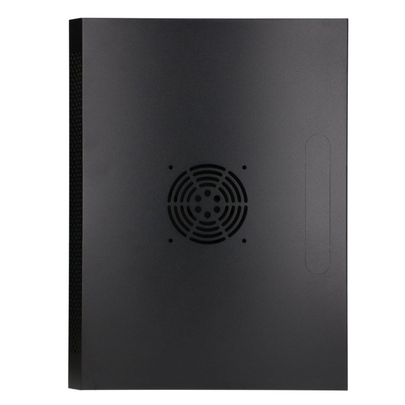 EXTRALINK LITE 6U 530X400 WALL-MOUNTED RACKMOUNT CABINET BLACK WITH SHELF