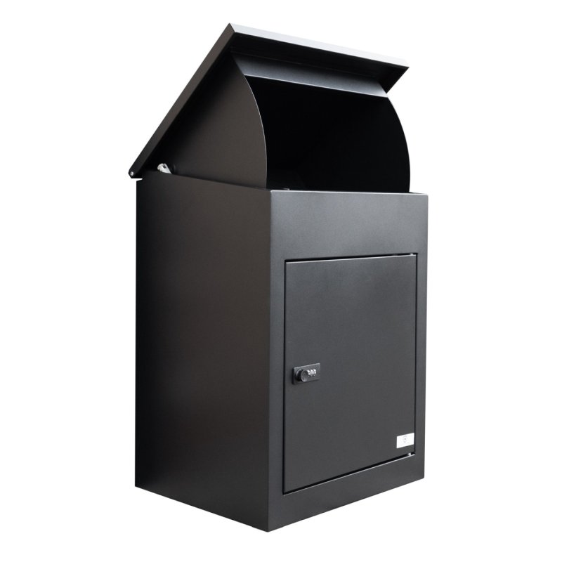 Extralink LOCKSTAR PACZKOMAT SKRZYNKA NA PACZKI 44X34X55CM STALOWA SKRZYNIA boîte aux lettres Noir Boîte de dépôt