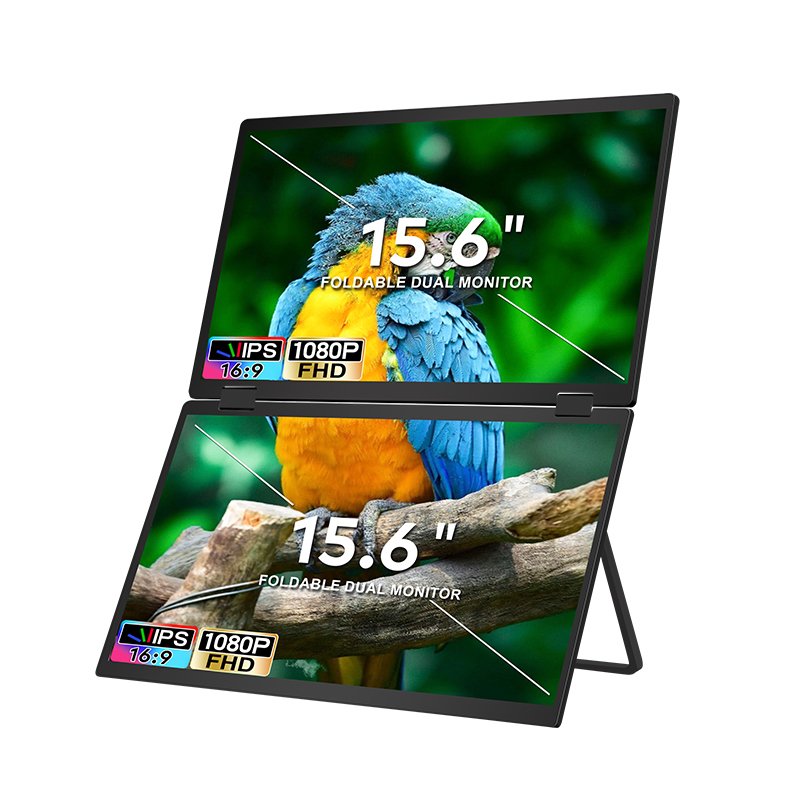 Extralink Smart Life T01 15.6" | Tragbare Monitore für den Laptop | 2 Monitore, IPS