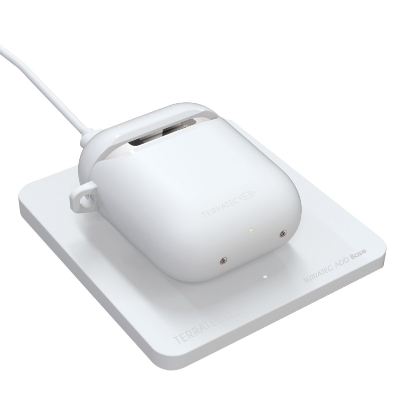 TerraTec ADD Case - Koffer mit Ladefunktion - für Apple AirPods (1. Generation, 2. Generation)