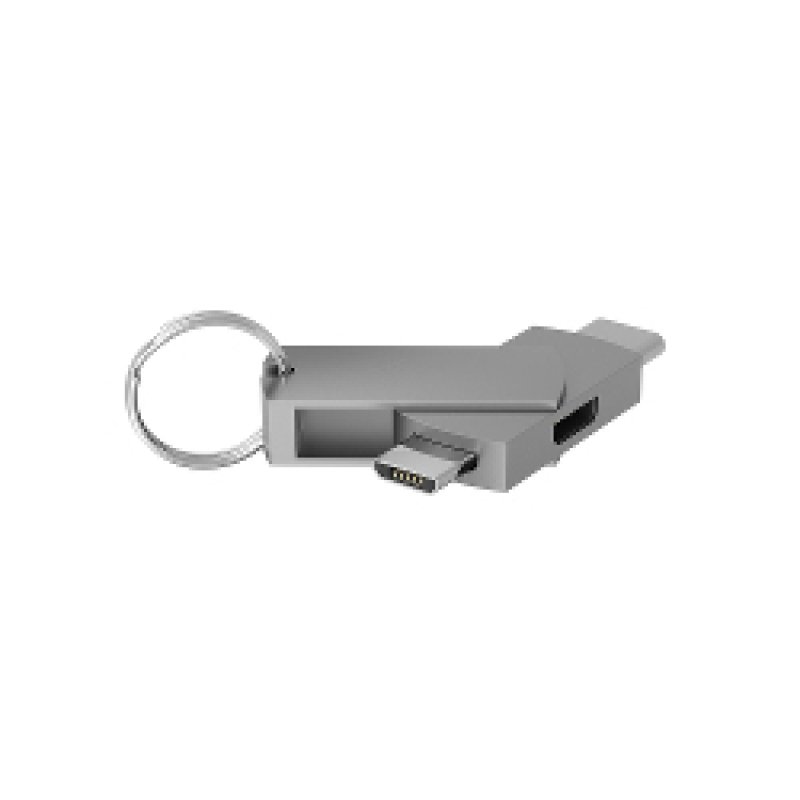TERRATEC Adapter Connect C600 USB-C - Micro-USB/Micro-USBIn