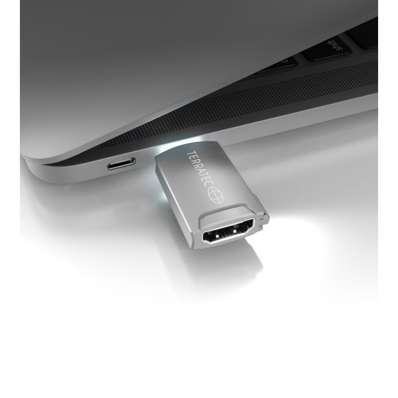 Terratec CONNECT C12 USB Type-C HDMI Grey