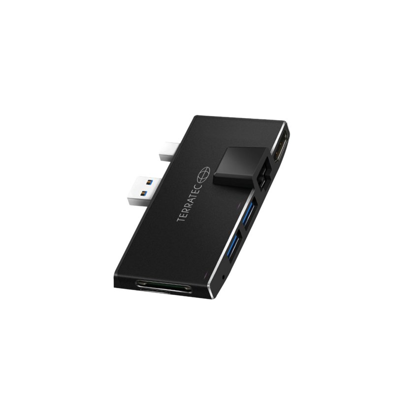 Terratec CONNECT Pro2 Wired USB 3.2 Gen 1 (3.1 Gen 1) Type-A Black