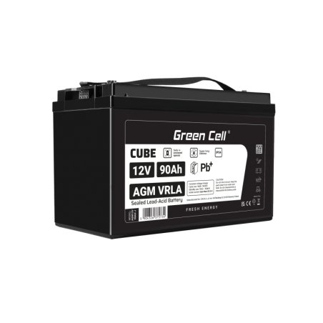 Green Cell AGM12V90AH-J UPS battery Sealed Lead Acid (VRLA) 12 V 90 Ah