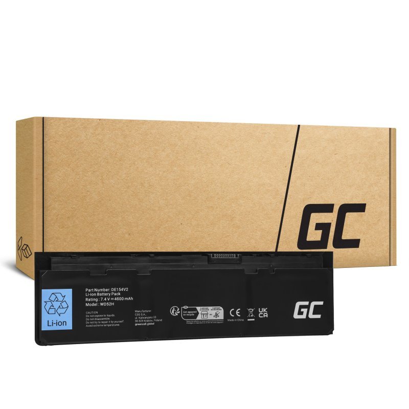 Green Cell DE154V2 composant de laptop supplémentaire Batterie