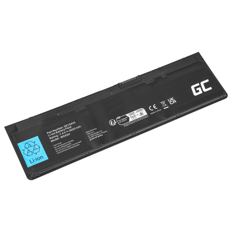 Green Cell Laptop Akku WD52H VFV59 fr Dell Latitude E7240 E7250