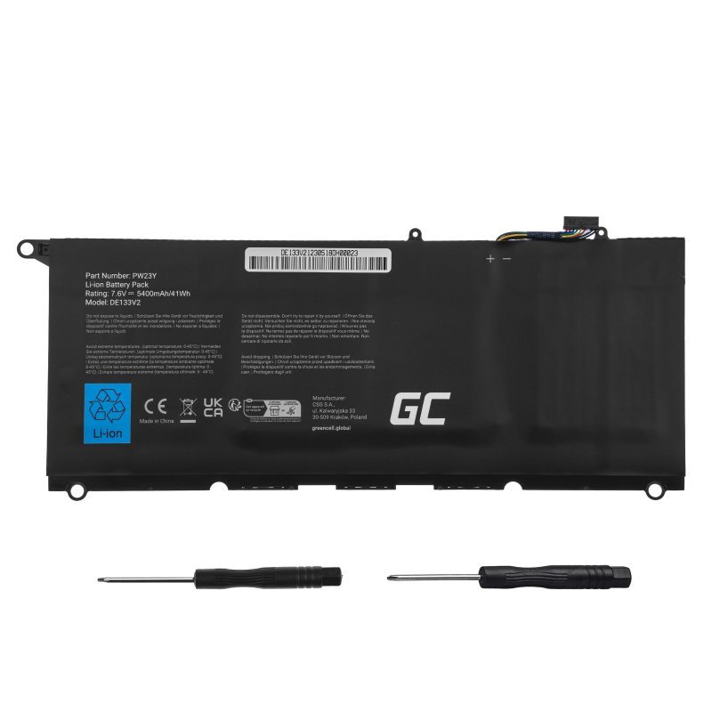 Green Cell DE133V2 laptop spare part Battery