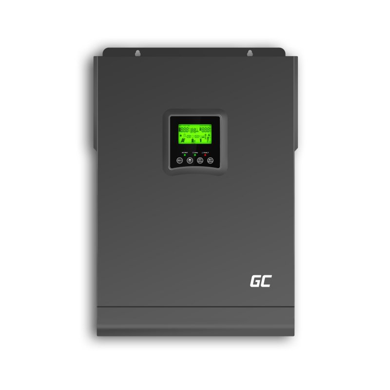Green Cell Solar inverter Off Grid with MPPT solar charger Green Cell 48VDC 230VAC 3000VA/3000W Pure Sine wave