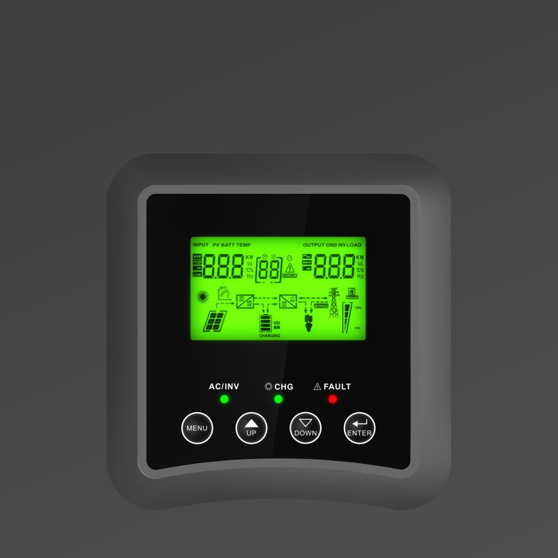 Green Cell INVSOL04 solar inverter 3 kVA Black