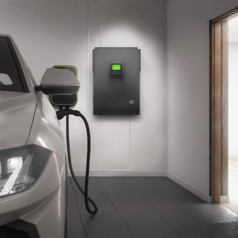 Green Cell INVSOL04 solar inverter 3 kVA Black
