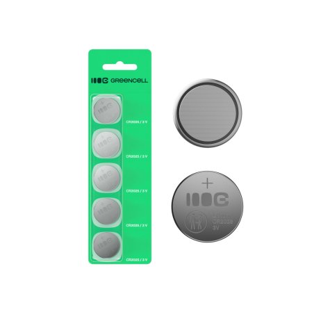 Green Cell X5CR2025 5x Lithium Coin Battery CR2025 CR 2025 3V 160mAh