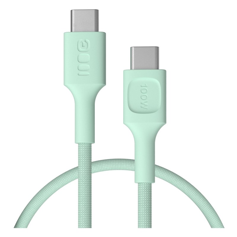 Green Cell KABGC100PS30MG câble USB 0,3 m USB C 0,48 Gbit/s 100 W Vert