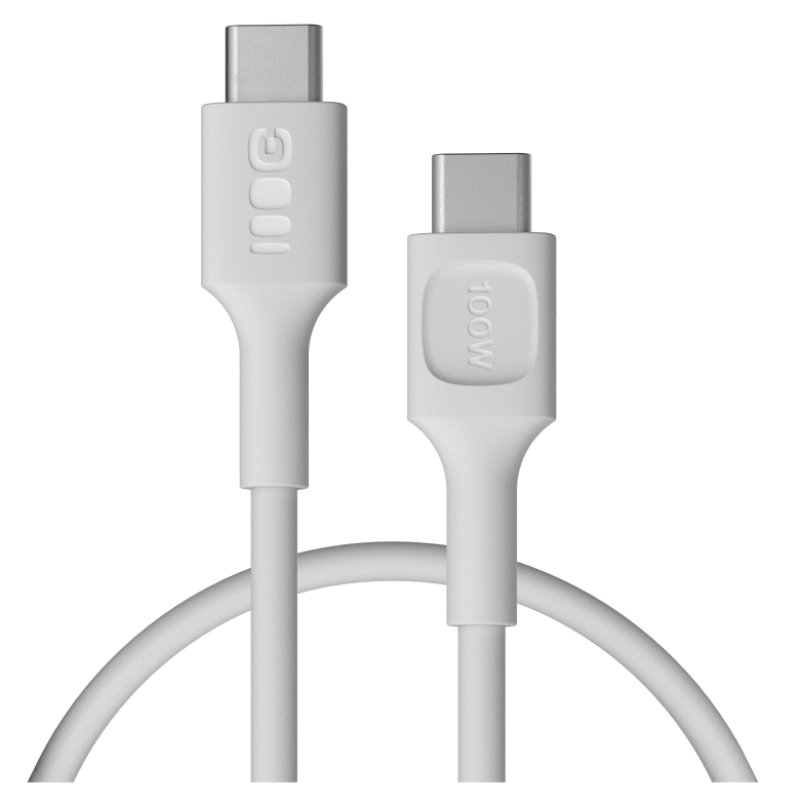 Green Cell KABGC100PF30SW, 0,3 m, USB C, USB C, 0,48 Gbit/s, Weiß