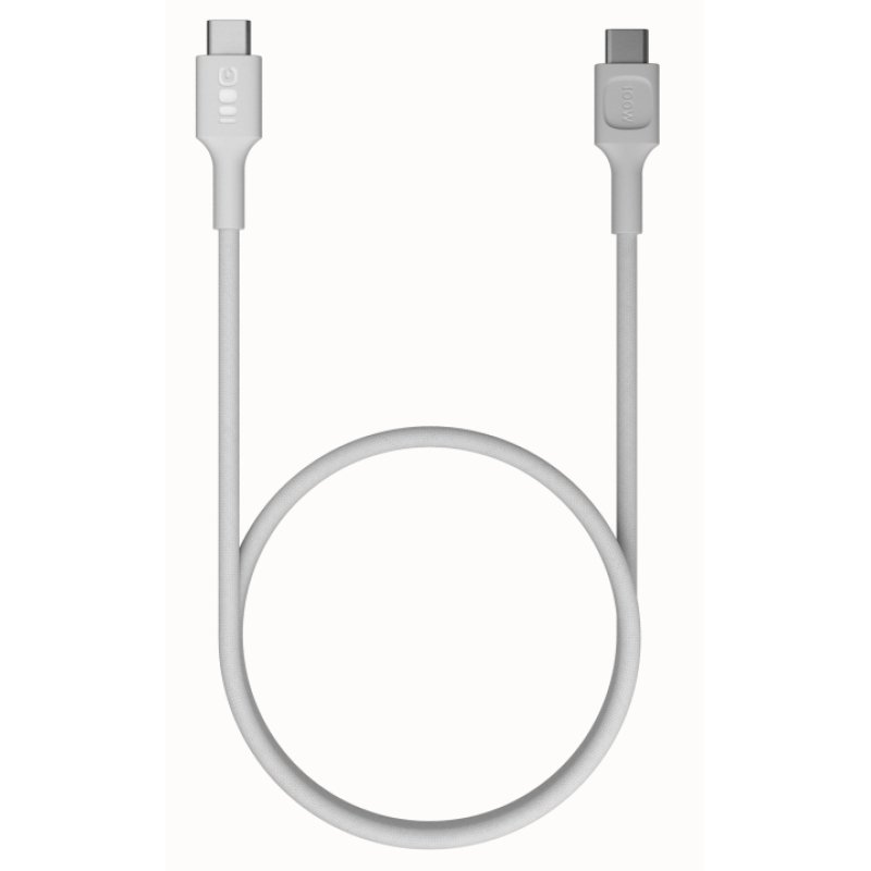 Green Cell USB-C cable 0.3m 100W Greencell PowerStream Fast Charging PD Snow White