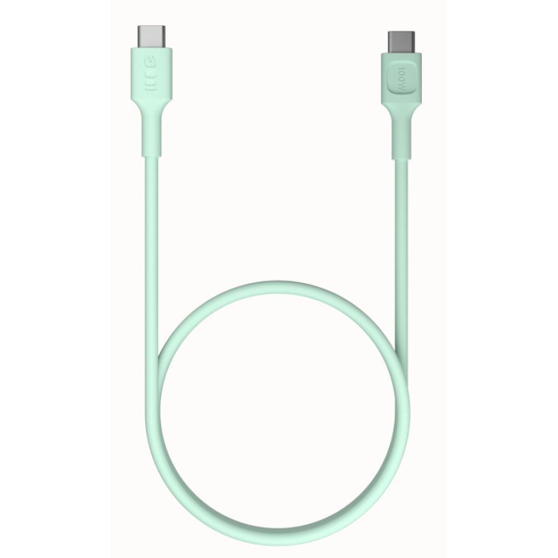 Green Cell KABGC100PF200MG, 2 m, USB C, USB C, 0,48 Gbit/s, Grün