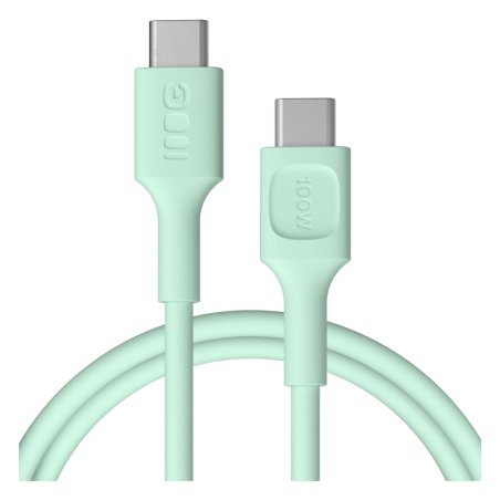 Green Cell KABGC100PF120MG, 1,2 m, USB C, USB C, 0,48 Gbit/s, Grün