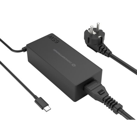 Conceptronic OZUL09BE 65W USB PD Charger
