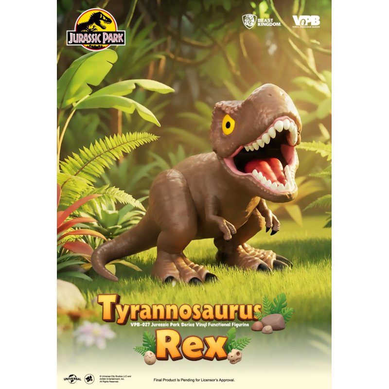 JURASSIC PARK - Tyrannosaurus Rex - Tirelire 34cm