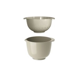 Rosti - Margrethe Mixing Bowl with Colander 1.5 L - Humus