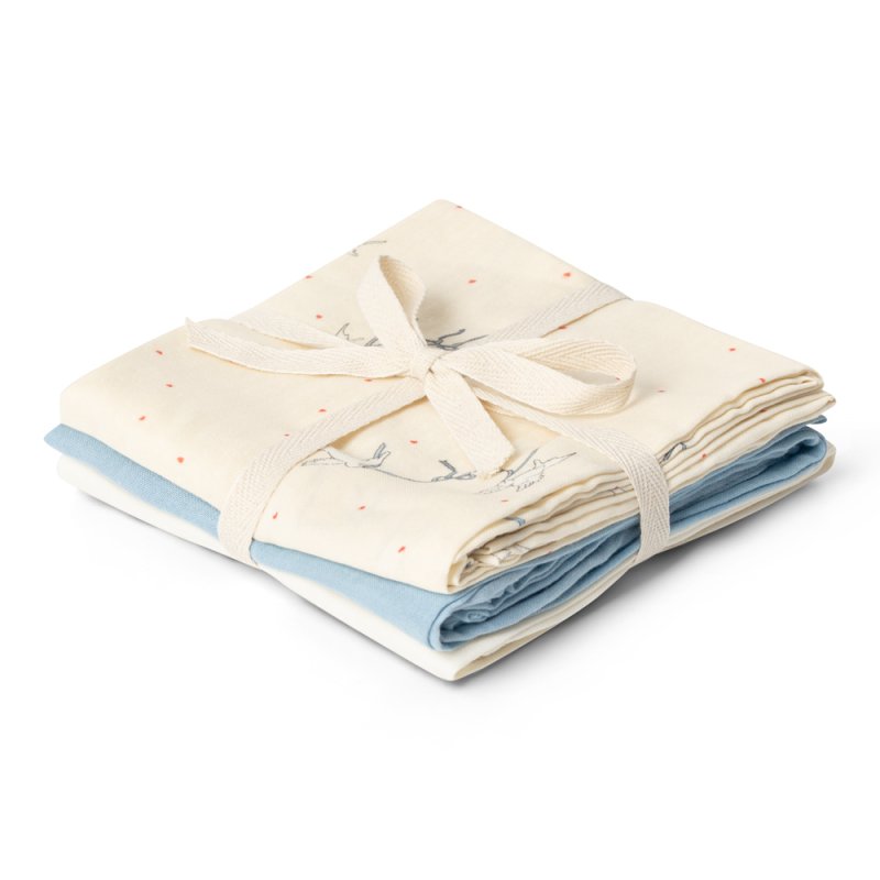 That's Mine - Bora muslin cloth 3-pack - Sweet serenity - Onesize
