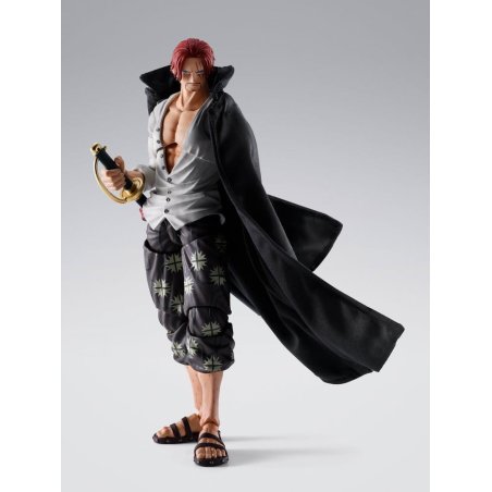 One Piece S.H.Figuarts Action Figure Shanks -Marineford- 17 cm