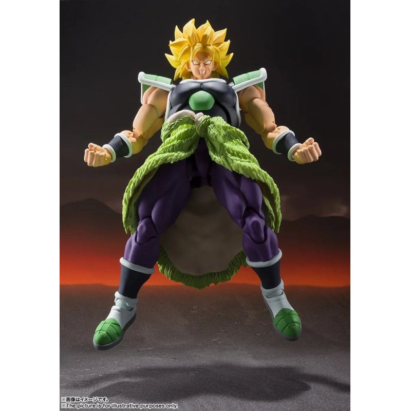 Dragon Ball Super S.H.Figuarts Action Figure Broly -Super- 19 cm