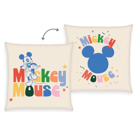 Disney Soft Velboa Pillow Mickey Mouse 40 x 40 cm