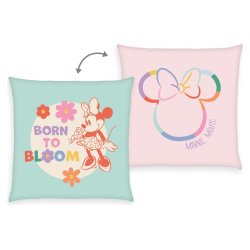 Disney Soft Velboa Pillow Minnie Mouse Born to Bloom 40 x 40 cm