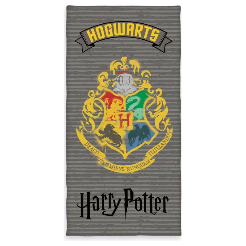 Harry Potter Velour Towel Hogwarts 75 x 150 cm