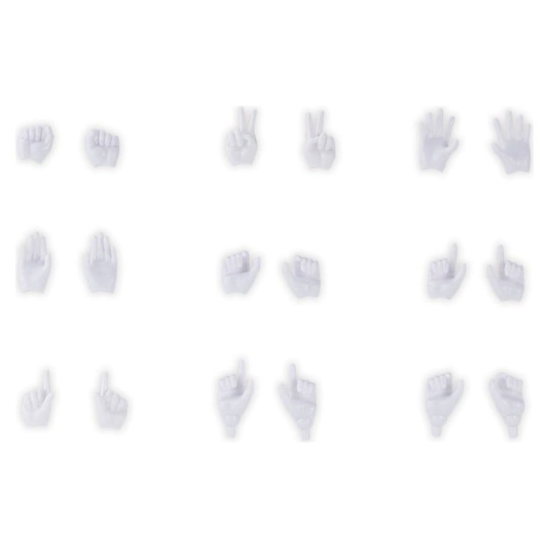 Megami Device M.S.G. Plastic Model Kit 1/1 09 Hand Set Skin Color White