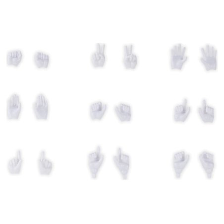 Megami Device M.S.G. Plastic Model Kit 1/1 09 Hand Set Skin Color White