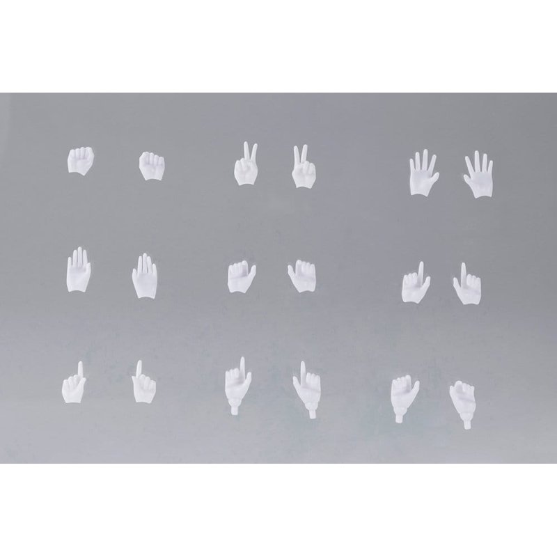 Megami Device M.S.G. Plastic Model Kit 1/1 09 Hand Set Skin Color White