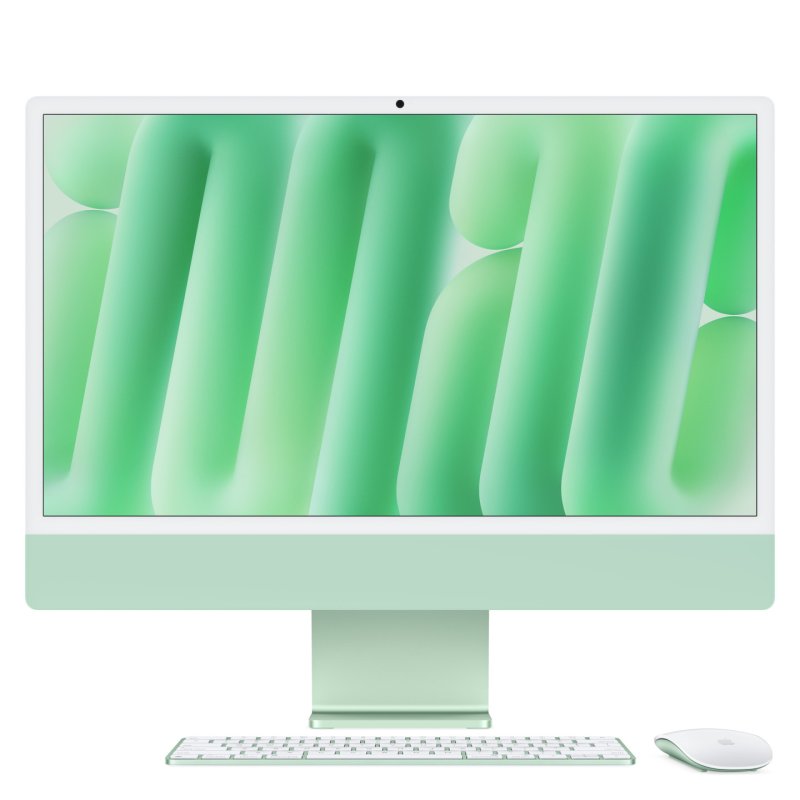 iMac Z1E4 59,62cm 23,5Zoll Standardglas M4 8C CPU/8C GPU/16C N.E. 16GB 256GB SSD Gbit Eth MM NumKey TID DE Grn
