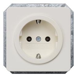Siemens 5UB1403 socket-outlet Type F White