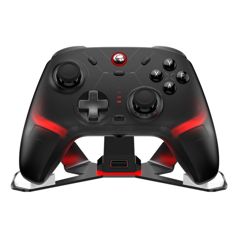 GameSir Cyclone2 BDL-BK Noir Bluetooth/RF/USB Manette de jeu Analogique/Numérique Android, Nintendo Switch, PC, iOS