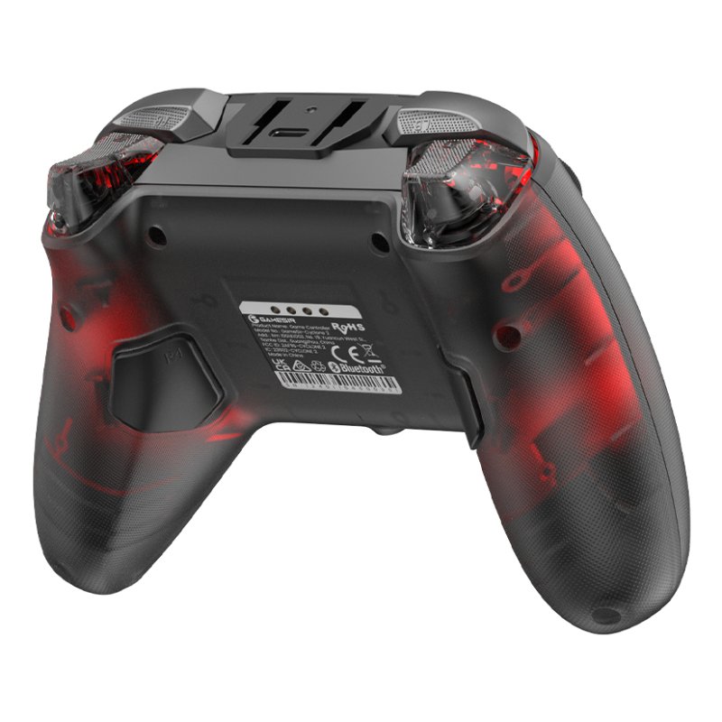 GameSir Cyclone2 BDL-BK Noir Bluetooth/RF/USB Manette de jeu Analogique/Numérique Android, Nintendo Switch, PC, iOS