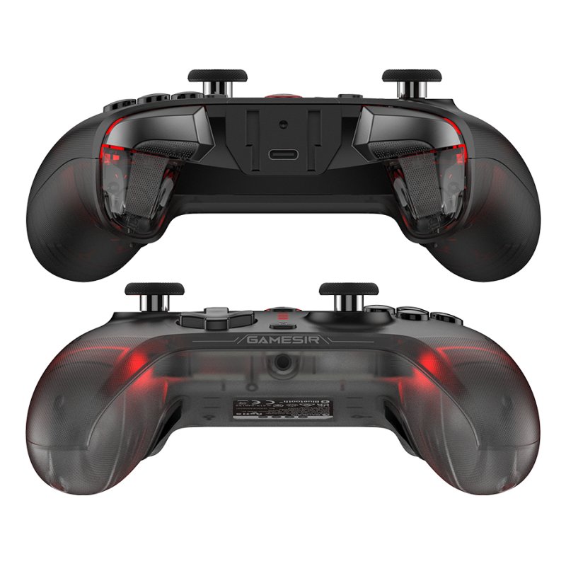 GameSir Cyclone2 BDL-BK Noir Bluetooth/RF/USB Manette de jeu Analogique/Numérique Android, Nintendo Switch, PC, iOS