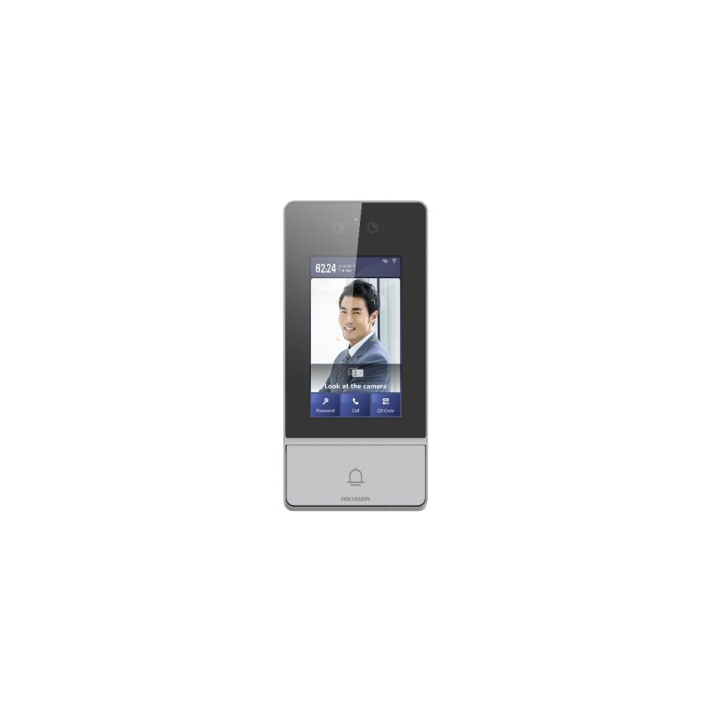 Hikvision DS-KV9503-WBE1 système vidéophone 2 MP 10,9 cm (4.3") Noir, Argent