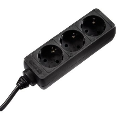 Hama 0003039 protection surtension Noir 3 sortie(s) CA 230 V 1,4 m